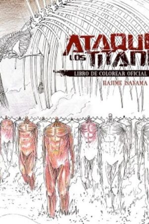 PV-Ataque a los Titanes. Libro de Colorear Oficial (ESP)
