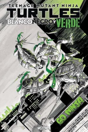 PV-Teenage Mutant Ninja Turtles: Blanco, Negro y Verde