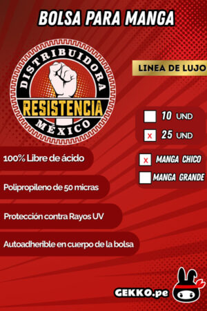Bolsa Manga Chico Lujo - 25 piezas