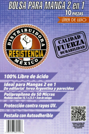 Bolsa Manga 2 en 1 - 10 piezas