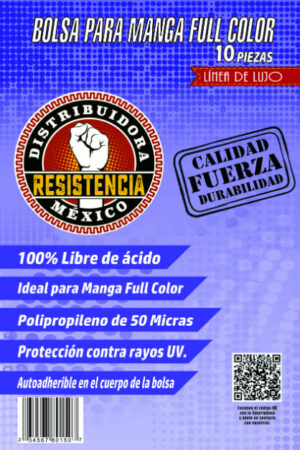 Bolsa Manga Full Color - 10 piezas