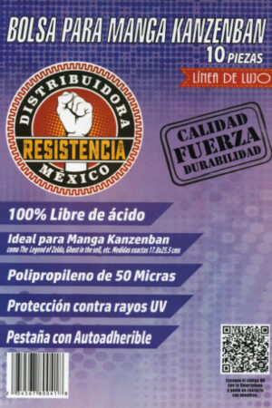 Bolsa Manga Kanzenban - 10 piezas