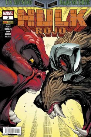Un mundo bajo Muerte: Hulk Rojo 03