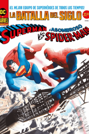 Superman vs. El asombroso Spiderman (Portada Alternativa Alex Ross)