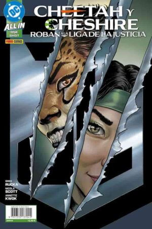 Cheetah y Cheshire: Roban a la Liga de la Justicia