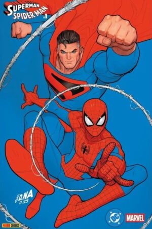 Superman/Spider-Man 01 (Portada variante David Nakayama)