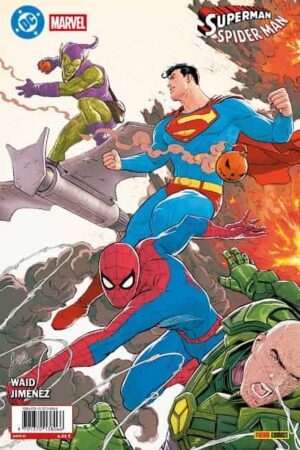 Superman / Spiderman 01 (Cubierta de Mikel Janín)