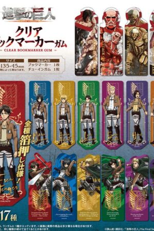 Attack on Titan – Marcapáginas (ALEATORIO)