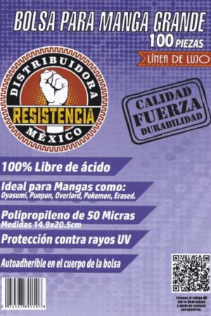Bolsa Manga Grande Lujo - 100 piezas